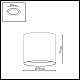 потолочный светильник odeon light hightech oben 7130/8cl