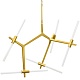подвесная люстра lightstar struttura 742103