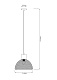 подвесной светильник arte lamp castello a7046sp-1pb