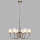 подвесная люстра odeon light saga classic 5088/6