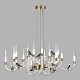 подвесная светодиодная люстра odeon light l-vision lark 5431/37l