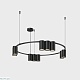 подвесная люстра denkirs orbit dk4065-bk