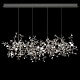 подвесная люстра loft it spark 10101/4 chrome