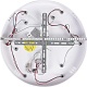 потолочная светодиодная люстра natali kovaltseva high-tech led lamps 82020