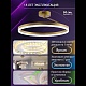 потолочная люстра natali kovaltseva finam led lamps 81121/3c