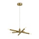 подвесная светодиодная люстра freya wands fr6130pl-l18b