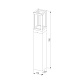 ландшафтный светильник elektrostandard frame 1529 techno led черный 4690389219122 a072092