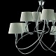 подвесная люстра mantra mara chrome - white 1654