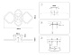 потолочная люстра ambrella light original fa3822