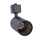 трековый однофазный светильник volpe ubl-q324 gu10 black ul-00012466