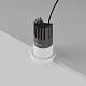 встраиваемый светильник maytoni technical dip dl120-10w-3k-trs-w