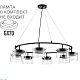 подвесная люстра lumion comfi natalina 8232/8y