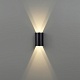 уличный настенный светильник odeon light nature bar 7125/4wl