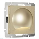 встраиваемая led подсветка werkel moon шампань w1154411 4690389179242