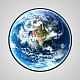 настенный светильник imperiumloft cosmos earth 208937-23