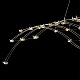 подвесная люстра odeon light welkin 7057/45l