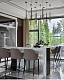 подвесной светодиодный светильник loft it tube 10061bk