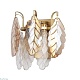 бра crystal lux trevi ap2 brass