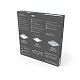 встраиваемый светодиодный светильник gauss backlight bubbles bl325