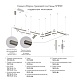шинопровод магнитный накладной/подвесной denkirs shine base tr5716-dn