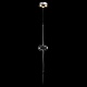 подвесной светильник crystal lux glass sp3w led chrome