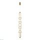 подвесной светильник indigo collisore 14030/1p gold v000169l