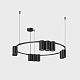 подвесная люстра denkirs orbit dk4065-bk