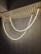 подвесной светодиодный светильник maytoni golden cage mod216pl-l55g3k