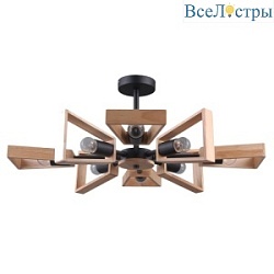 Потолочная люстра Eurosvet Klark 70056/8 черный