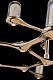 подвесная люстра barbara le7908/6+3 gold