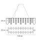 подвесная люстра arte lamp denebola a4074sp-12cc