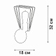 бра vitaluce v4378-1/1a