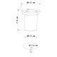 ландшафтный светодиодный светильник arte lamp piazza a6103in-1ss