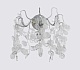 настенный светильник crystal lux tenerife ap2 silver