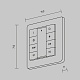 панель управления maytoni lighting control 721053