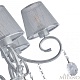 потолочная люстра arte milano amalfi 337146/8 wt+sl