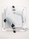 встраиваемый светильник elvan vls-705sq-18w-ww-wh