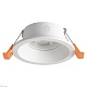 встраиваемый светильник crystal lux clt 080c1 wh