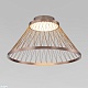 потолочная люстра eurosvet cesta 40019/1 led коричневый a069291