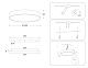 потолочный светодиодный светильник ambrella light orbital air alum fv5525
