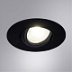 встраиваемый светильник arte lamp giro a2867pl-1bk