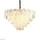 подвесная люстра delight collection crystal leaf 6302p/d800 gold/white