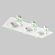 встраиваемый светильник crystal lux clt 002c3 wh v2