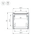 профиль arlight line-3535-bent-side-2000 anod 055738