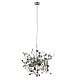 подвесной светильник crystal lux garden sp3 d400 chrome