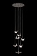 подвесная люстра alma le7706/7 black chrome