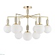 люстра на штанге lumion vivien 6580/9c