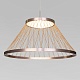 подвесная люстра eurosvet cesta 40017/1 led коричневый a069288
