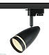 трековый светильник эра tr49 - gu10 bk б0054162