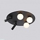 потолочная люстра iledex telescope d4774-40 sbk